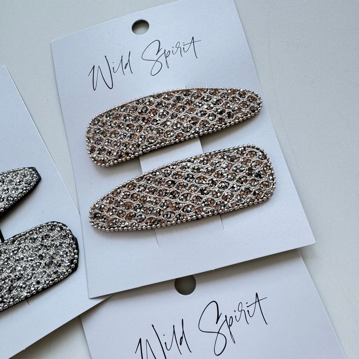 Sparkle Set of 2 Hair Slides (Pack of 5)