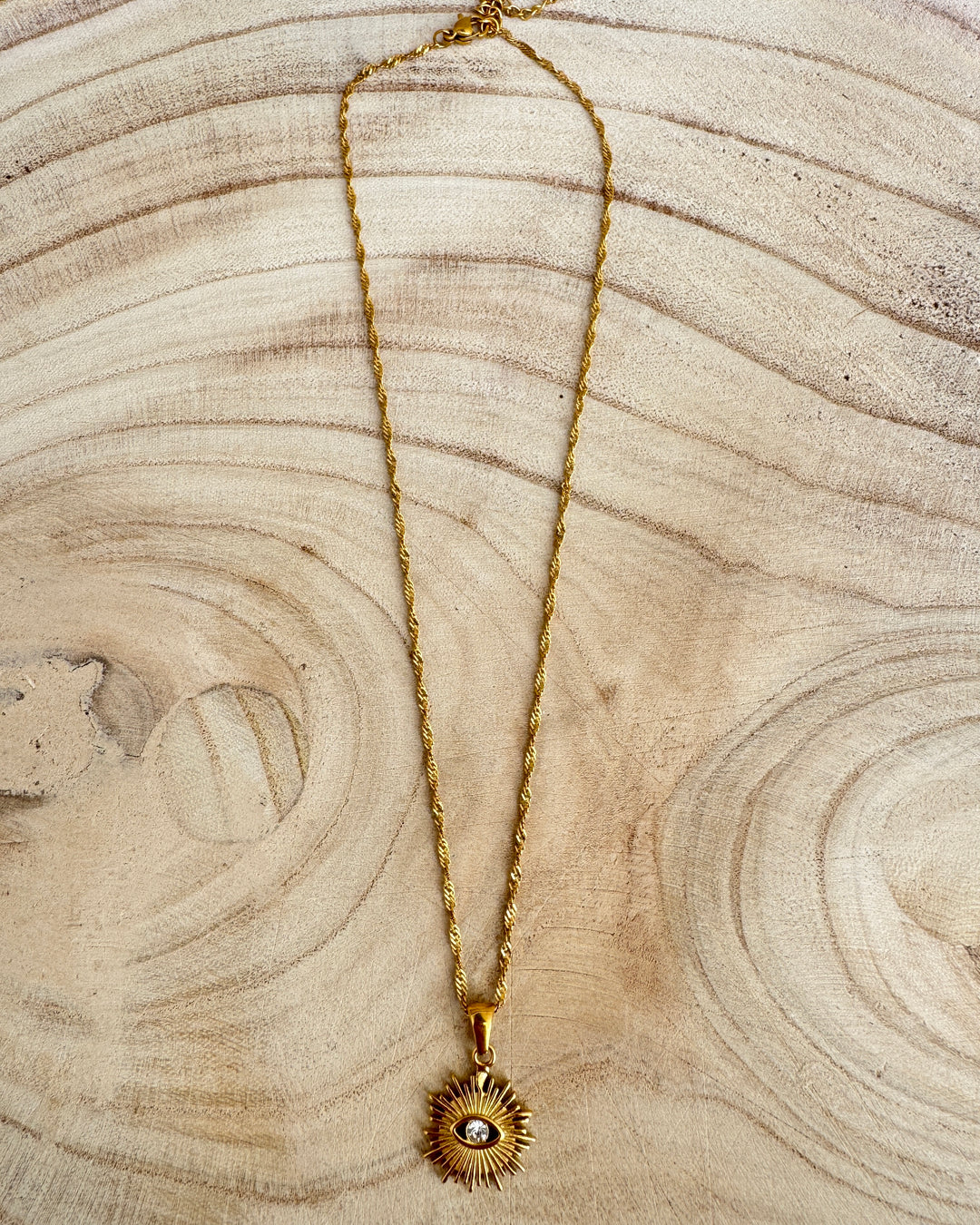 The Golden Eye Neclace