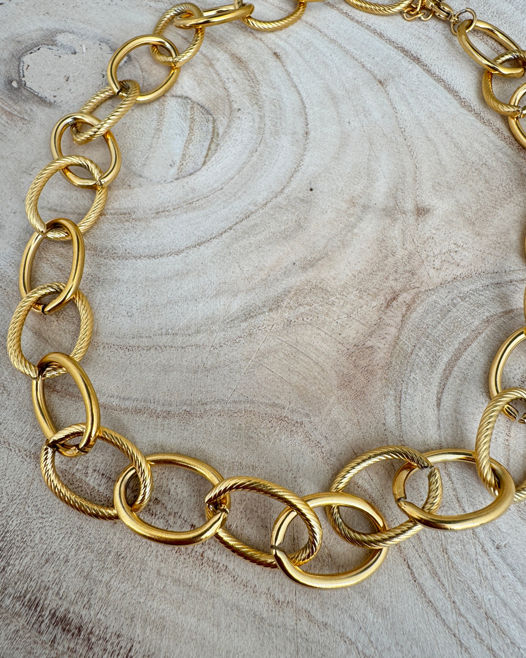 The Urban Links Chunky Gold Necklace
