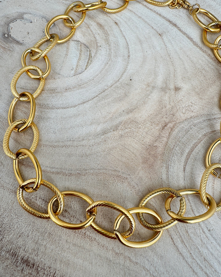 The Urban Links Chunky Gold Necklace
