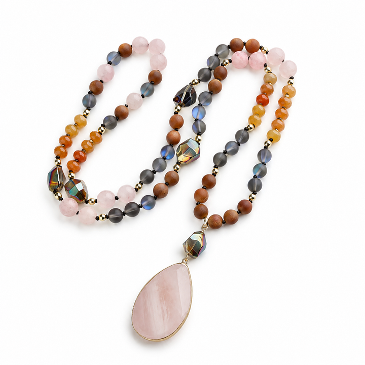 a necklace with a pendant