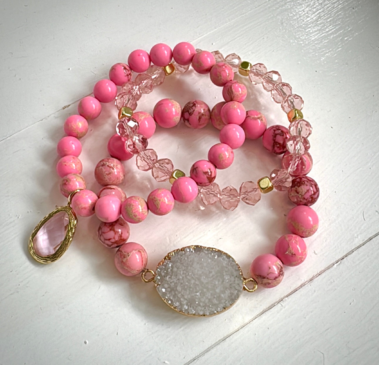 Flamingo Set of 3 Bracelets