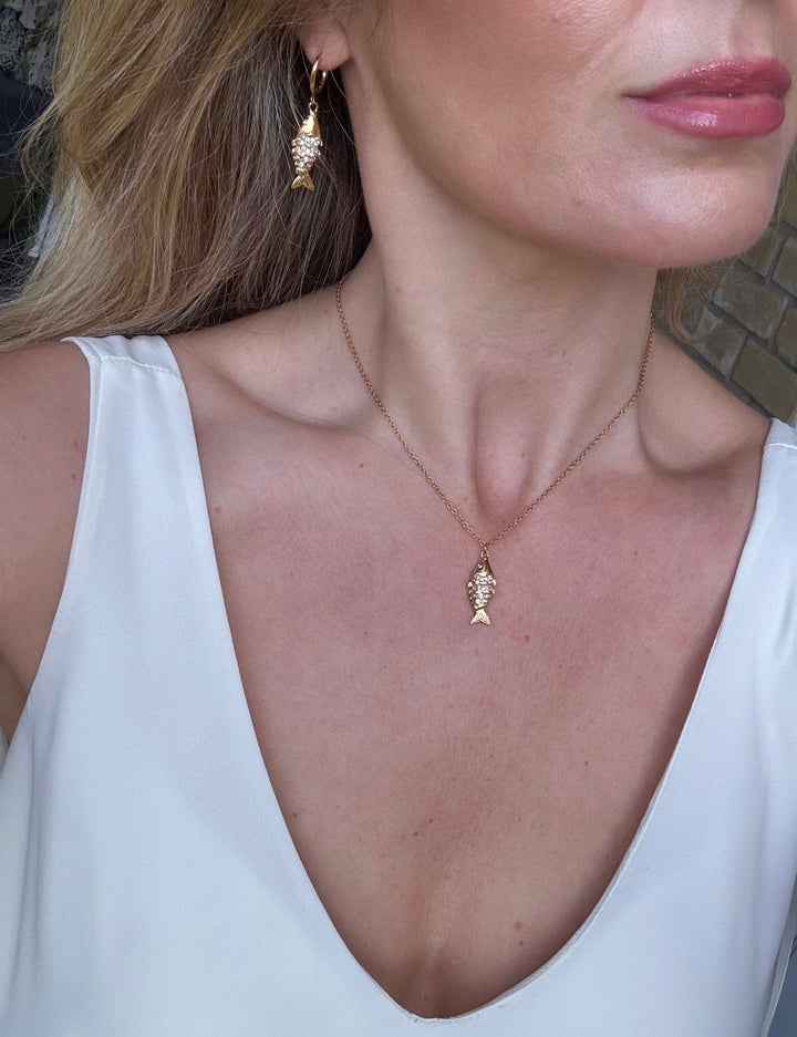 The Shimmerfish Earrings