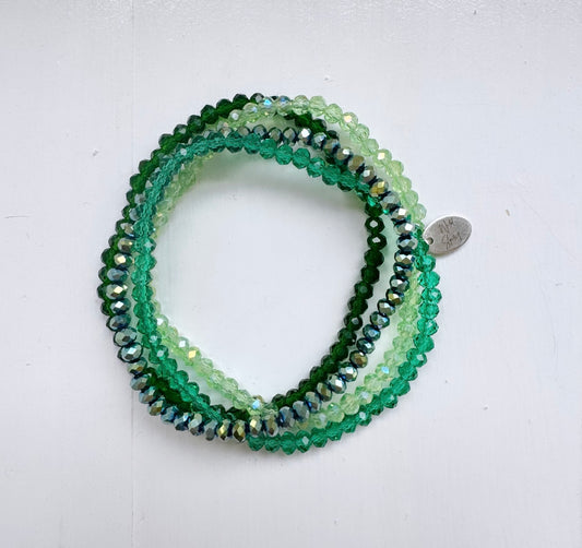 Mimi Bracelet Set - Green