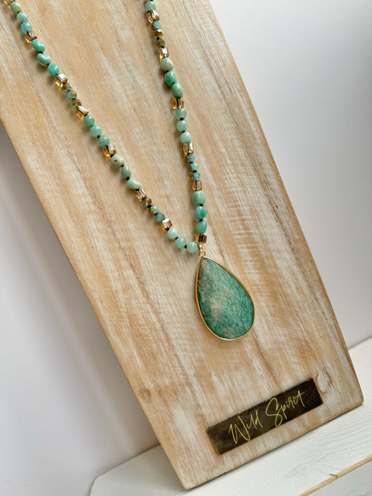 Amazonite Cleo Necklace