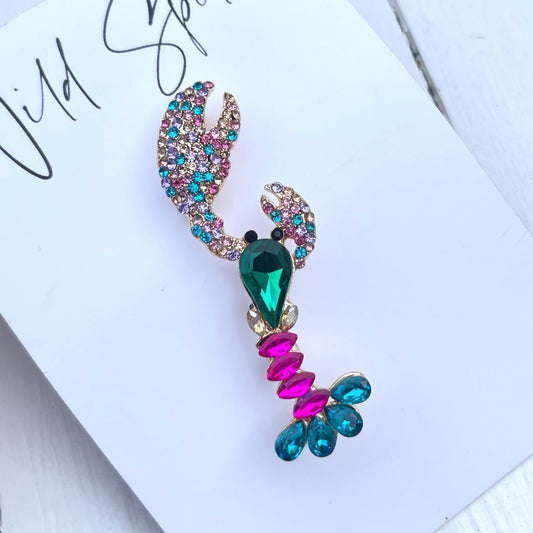 Pretty Little Lobster Brooch