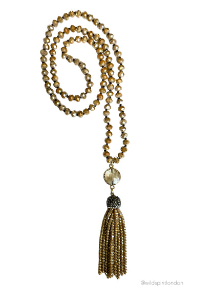 Goldie Tassel Necklace