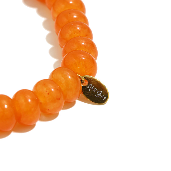 Orange Starfish Sunkissed Charm Bracelet