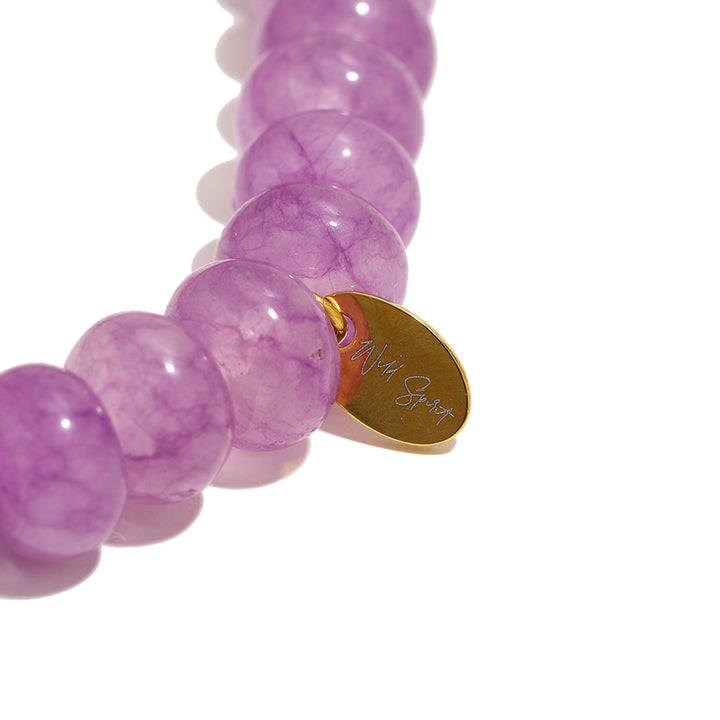 Purple Fish Sunkissed Charm Bracelet