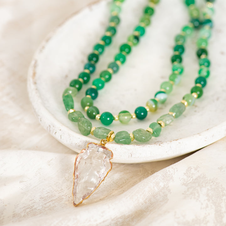 The Green Athena Necklace