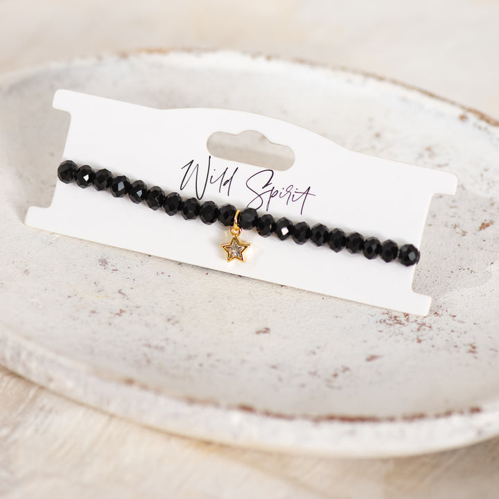 The Black Star Twilight Charm Bracelet