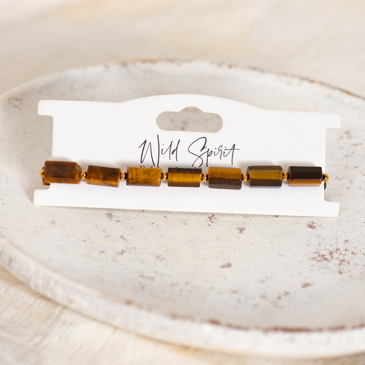 Tiger Eye Rock Bracelet
