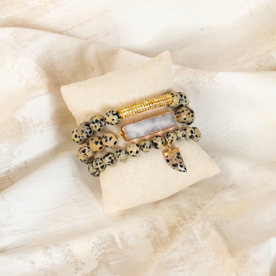 The Dalmatian Haven Bracelet Stack