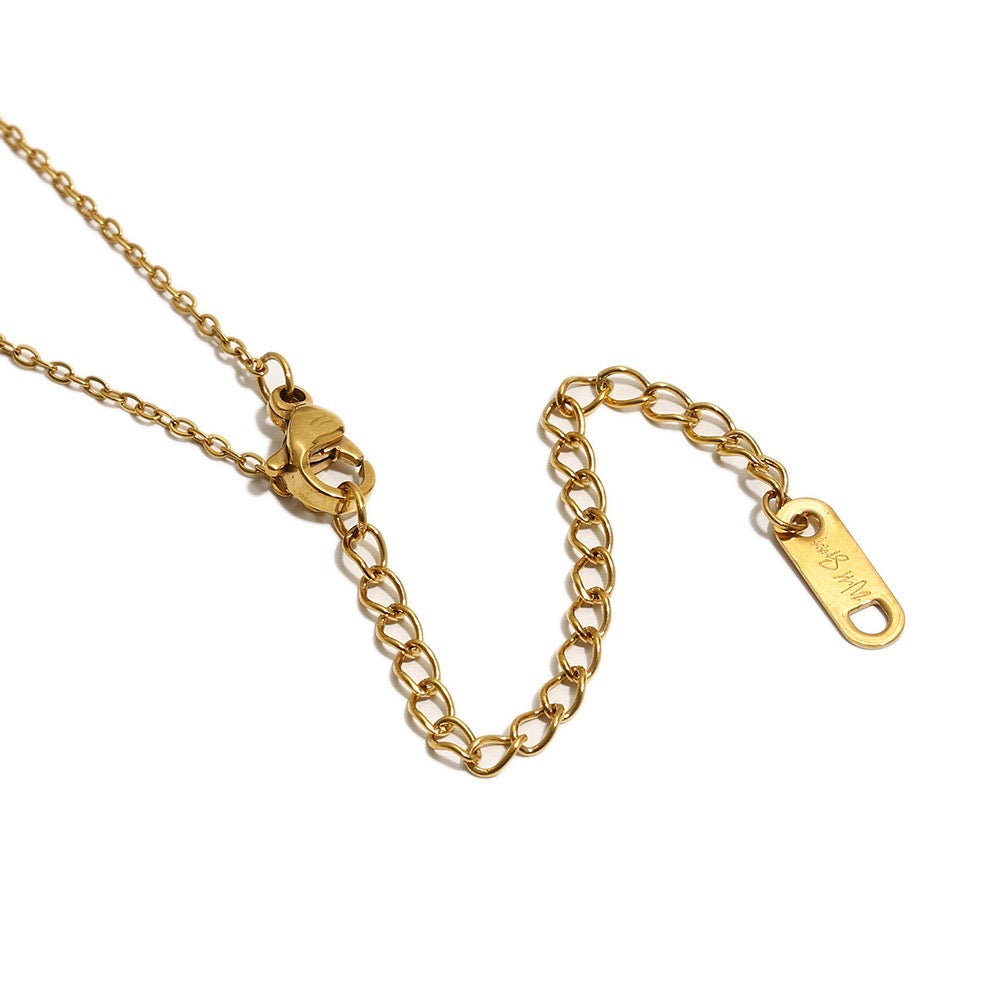 Blossom Flower Gold Chain Necklace