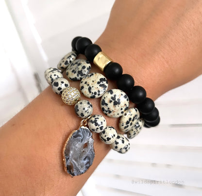 Dalmatian Set of 3 Bracelets