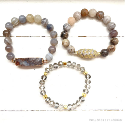 Moonlight Set of 5 Bracelets