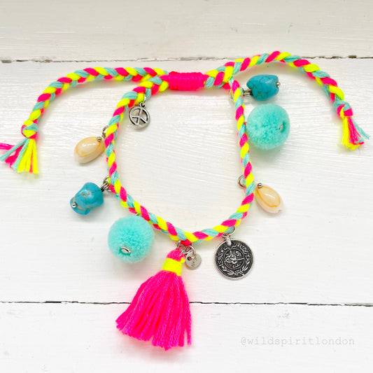 Dixie Pom-Pom Bracelet