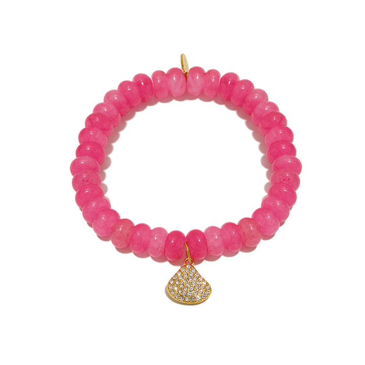 Pink Shell Sunkissed Charm Bracelet