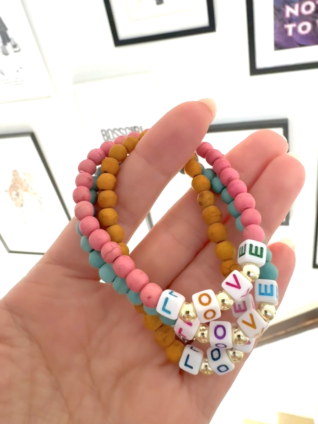 The Love Beaded Bracelet